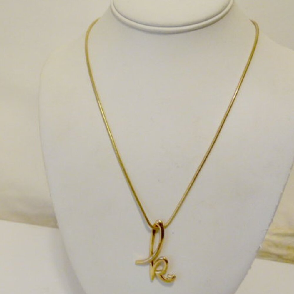 Colleen Lopez Fancy Cursive Script Initial "K" Pe… - image 8